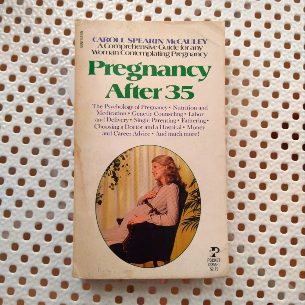 Vintage pregnancy book